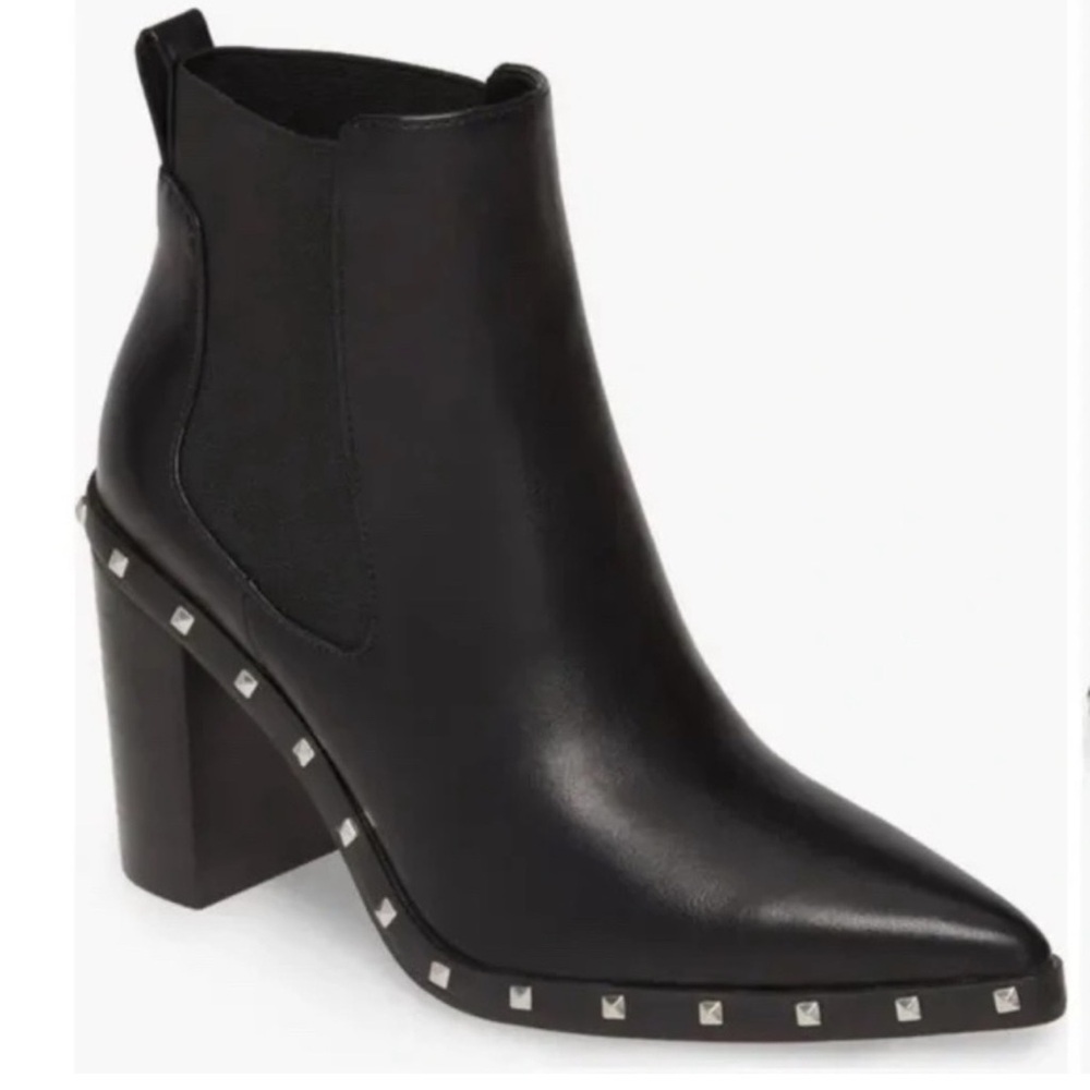 NWT - CHARLES BY CHARLES DAVID - DODGER-WOMEN’S CHUNKY-HEEL - BOOTS-BOOTIES- 8.5